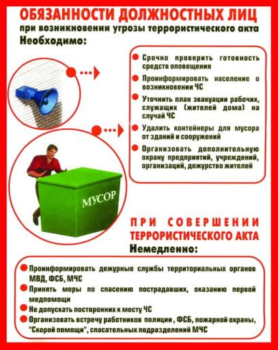 Плакат Антитеррор8